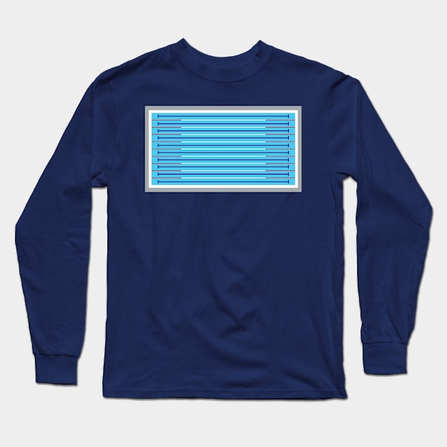 Swimming Pool Long Sleeve T-Shirt by College Mascot Designs